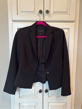Banana Republic Black Women's Tailored Blazer - Single-Button